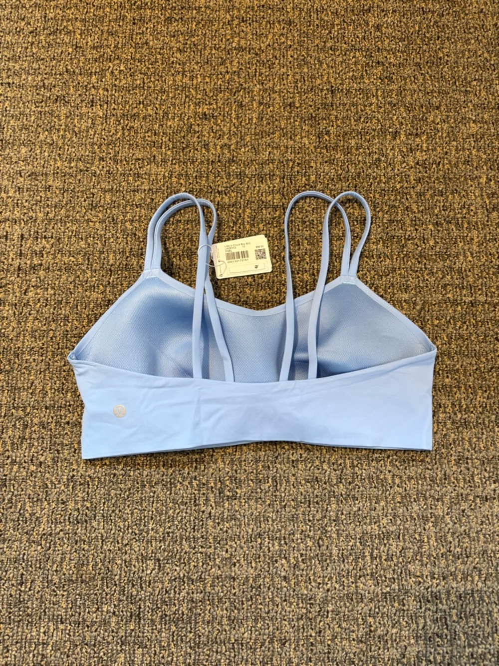 NWT!🍋🍋Lululemon Like A Cloud Bra B/C Cup🍋🍋. Size 12. Color Sinatra Blue. - Picture 12 of 13